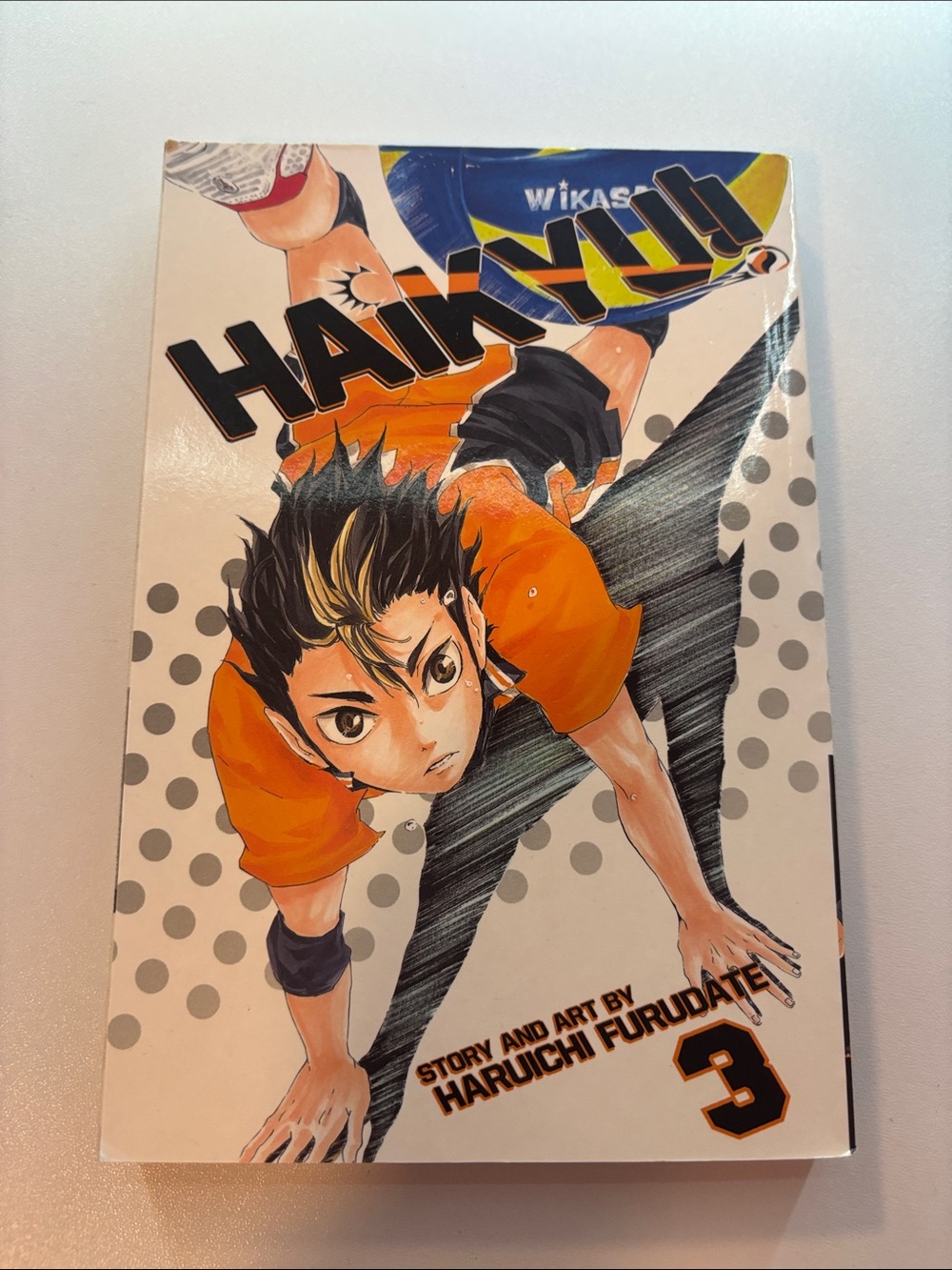 Haikyu!! Vol. 3 Manga - Orange Cover